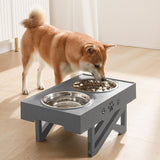 Adjustable Dog Food Bowl